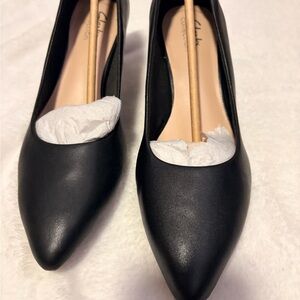 Women’s Clarks  Black Heels